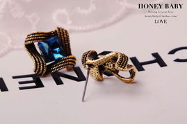 精致之美 韓國復古水晶耳飾，婚禮與日常的完美點綴